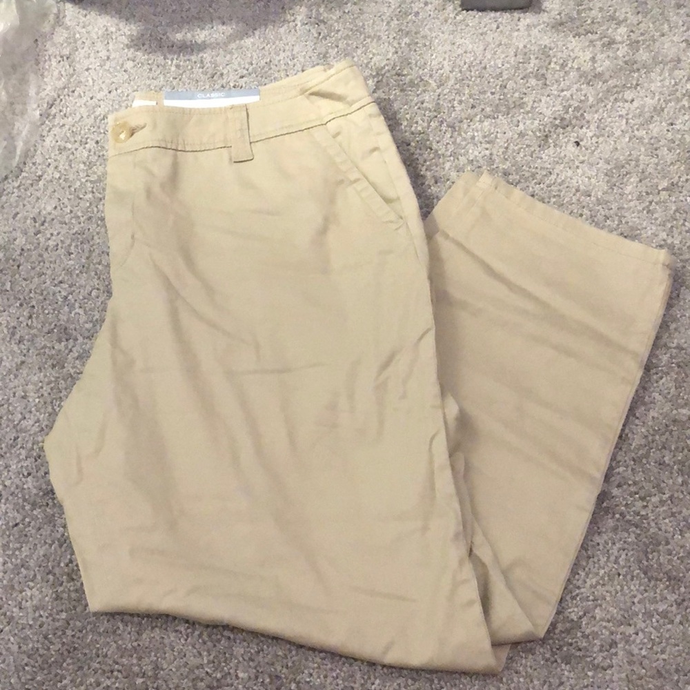 Liz Claiborne Classic Straight Leg Pants